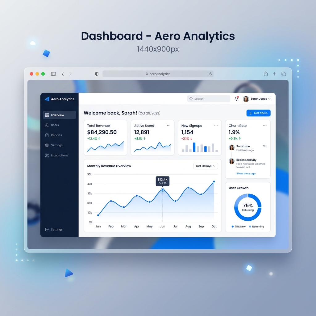 SaaS Dashboard